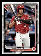 Noelvi Marte 2024 Bowman #80 Cincinnati Reds ROOKIE BUY10GET5FREE