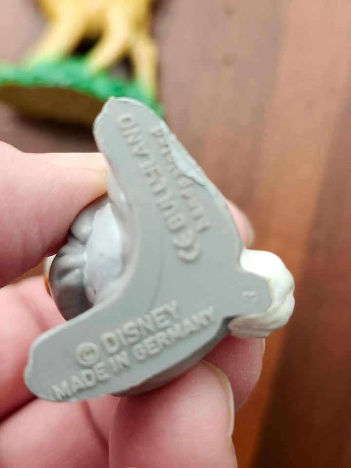 Bambi Butterfly Bullyland Bully Disney 2"" y Thumper! Figura Vintage 1982 PVC Juguete Foto 3 de 4