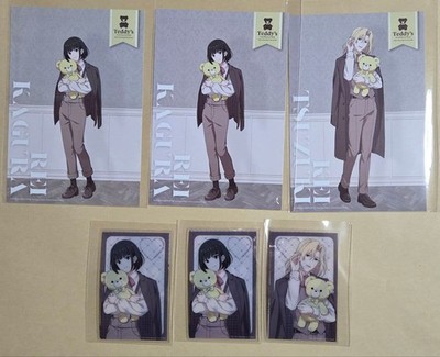 Idolmaster SideM Altessimo Set 14+ Trading Clear Cards 2 1 Postcard 6pc NIB