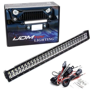 25'' 144High Power Double-Row LED Light Bar Kit For Off-Road Truck SUV Jeep