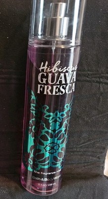 1 Bath & Body Works Hibiscus Guava Fresca Fragrance Mist Body Spray 8 oz