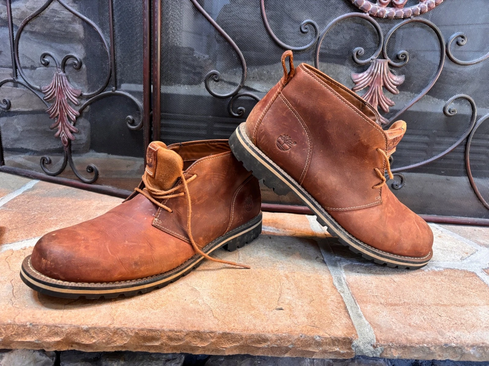 TIMBERLAND Mens A12IA Grantly Chukka Boot in Brown size 13