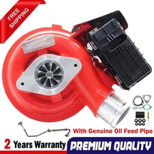 GEN1 High Flow Turbo Charger With Genuine Oil Feed Pipe For Ford Ranger 3.2L