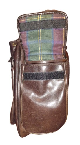 Mochila de cuero marrón HiDesign vintage mochila bolso de hombro de viaje - Imagen 5 de 7