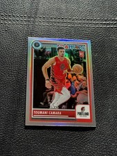 2023-24 Panini Hoops Premium Stock Toumani Camara Holo RC #10