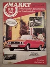 Markt für klassische Automobile und Motorräder Heft 8 1987. Verschiedene: