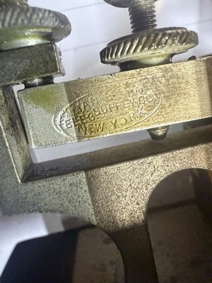 Manhattan Electric Supply Co Telegraph Sounder Works 400 Ohm W U Tel Co