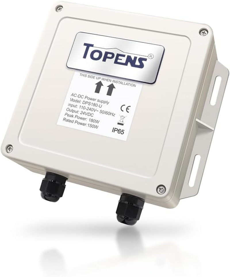 DPS180-U AC-DC Power Supply Adapter 100-240VAC to 24VDC 150W Transformer Waterpr