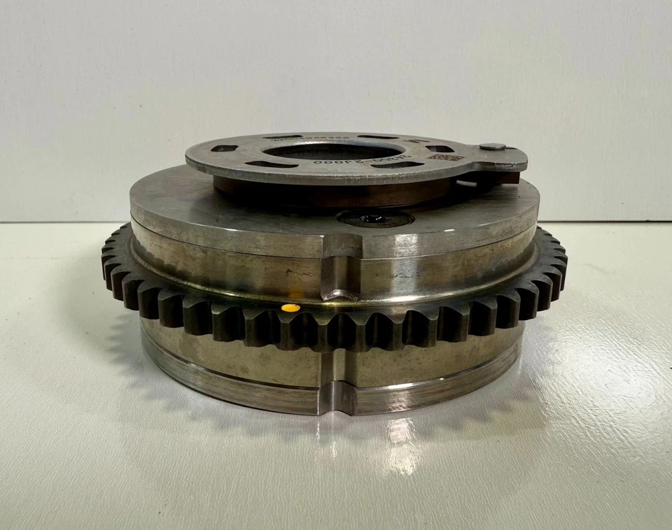 Conjunto de árbol de levas CVVT genuino OEM 243502J000 para Hyundai Kona 21-24 Elantra 22-24 Foto 2 de 4