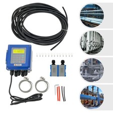 Ultrasonic Flow Meter TUF-2000B Liquid Flowmeter Tester, Digital TM-1 DN50-700mm