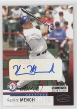 2004 Leaf Second Edition Auto Kevin Mench #87 Auto n1u