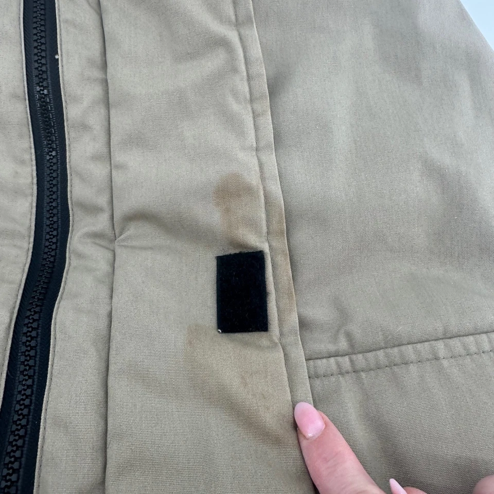 Cabela's Premier Northern Goose Down Vest Men's Medium Puffer Utility Medium - Image 3 of 4