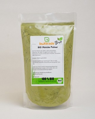 1 kg | BIO Matcha in Pulverform | grüner Matcha  | Pur | 