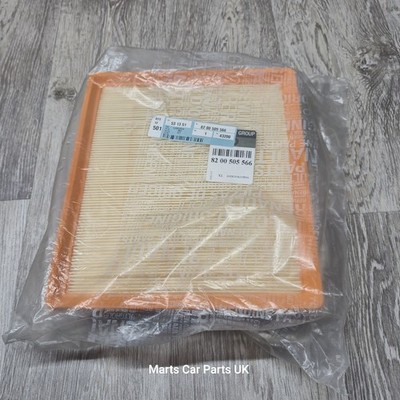New Genuine RENAULT MASTER Mk2 2.5D 2001 Engine Air Filter on 8200505566 