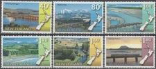 EDSROOM-21029 New Zealand 1446-1451 MNH 1997 Complete Trains