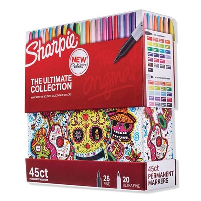 Sharpie Permanent Markers Cosmic Collection 45 Count Fine Ultra Fine Tip