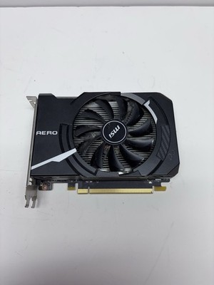 MSI GeForce GTX 1050 AERO ITX 2G OC DP DVI PCIe Video Card 