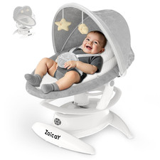 3-In-1 Baby Swing for Infants with Motion Detection, Electric Baby Swing with 3