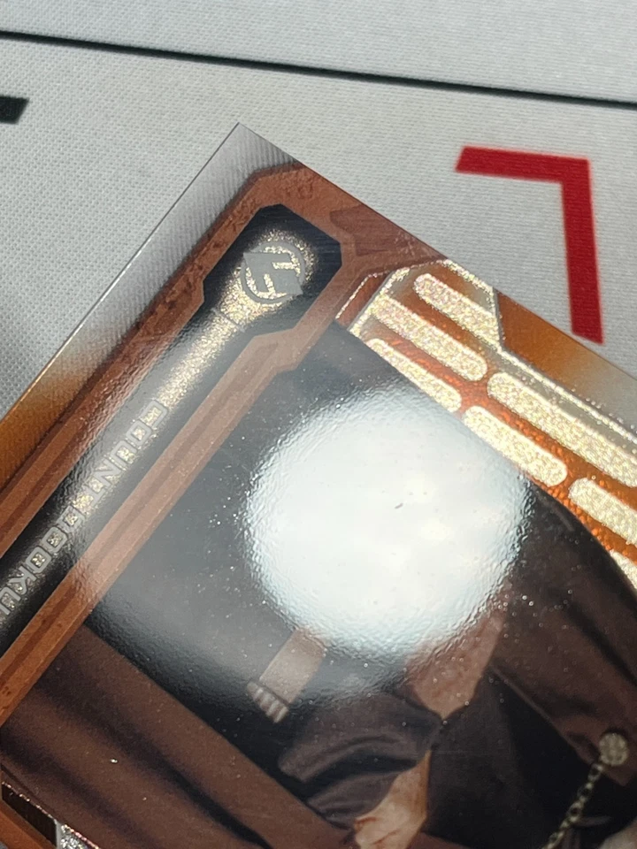 COUNT DOOKU 2024 Topps Star Wars High Tek #25 Orange Magma Diffractor 18/25 丶 - Image 3 of 3