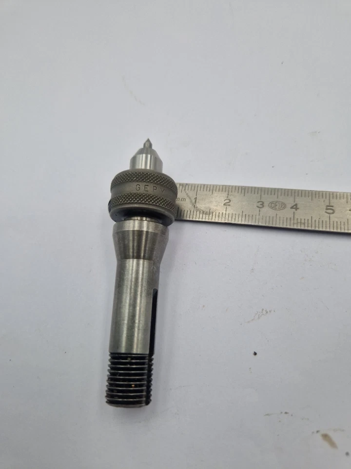 SCHAUBLIN   Gepy Pointe tournante SV70 douille  porte pointe tirée  W12 mm 2° - Photo 2/4