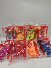Ty Teenie Beanie Babies 25th Anniversary 2004 McDonalds Happy Meal Lot of 8 NEW