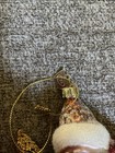 KSA Kurt Adler Winter Green Glass Santa Bottle Brush Tree Ornament — photo 5
