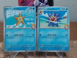 Misty's Staryu & Starmie 046 & 047/182 Sv10: Destined Rivals Regular