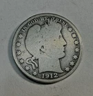 1912 Barber Half Dollar 825