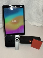 Bundle w/t Cracked iPad 7th Generation 32GB, WD My Passport 1TB, JBL Flip 4,🍎TV