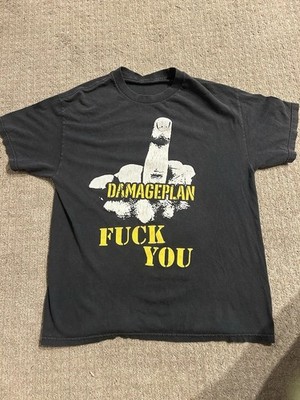 Rare DamagePlan Band Pantera Dimebag Middle Finger S to 5XL Shirt NZ184