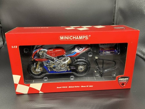 Moto Miniature Miniature Moto Ducati 998 R BSB 2002 Rutter - Minichamps 1/12 - Modèle Rare - Occasion Ducati Ss