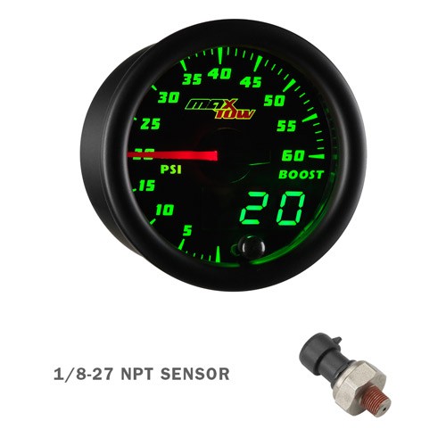 Medidores PSI de combustible MaxTow Boost EGT + vaina bronceada para 99-07 Ford Super Duty F250 F350 - Imagen 3 de 7