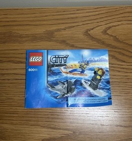 Lego 60011 Surfer Rescue Coast Guard City 2013 With Manual 100% Complete