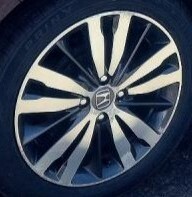 2015-2018 Honda Fit 16x6" 15 Spoke Gray Machined Face Wheel Rim OEM LKQ
