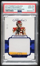 2017 Flawless Rookie Sapphire 5/10 Patrick Mahomes II PSA 10 GEM MT Patch uk2