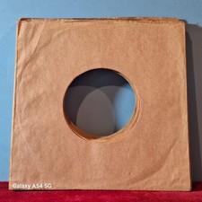 25 LIGHT YELLOW KRAFT PAPER VINTAGE REPLACEMENT 45 RPM RECORD SLEEVE