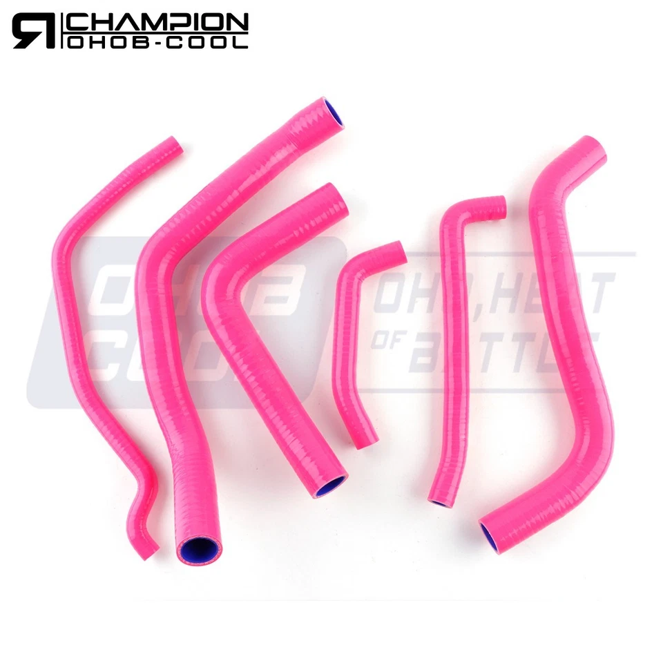 Piezas de carreras Suzuki GSXR 600 / GSX-R 750 K6 06-09 Silicona Radiador Manguera Naranja Foto 2 de 4