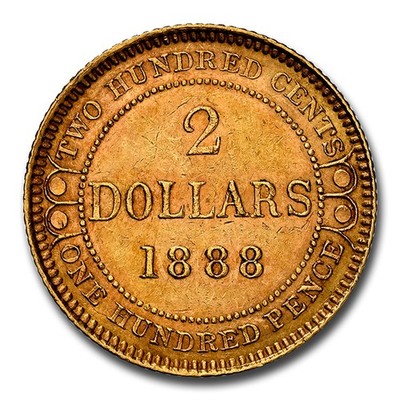 1888 Newfoundland Gold $2.00 AU-58 NGC | eBay