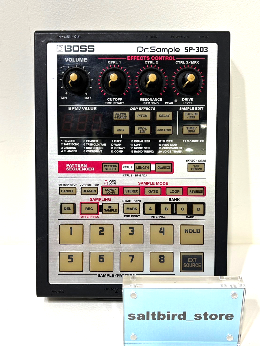 Boss SP-303 Dr. Sample Portable Phrase Sampler for sale Boss SP-303 Dr. Sample Portable Phrase Sampler for sale