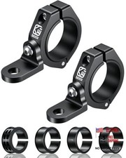 2PCS UTV Whip Light Mount, Solid Aluminum Alloy Whip Flag Mounts, Off-Road