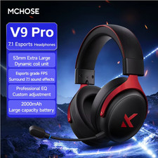 Original V9 PRO Music Esports Gaming Headphones 3-Mode Wireless Noise Reduction