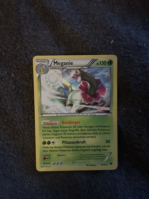 Pokemon Karte Meganie 3/122 Holo XY9 Break Turbo DE