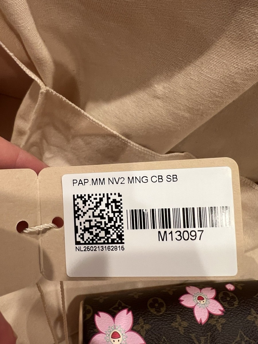 Louis Vuitton Takashi Murakami LV x TM Cherry Blossom Papillon Bag