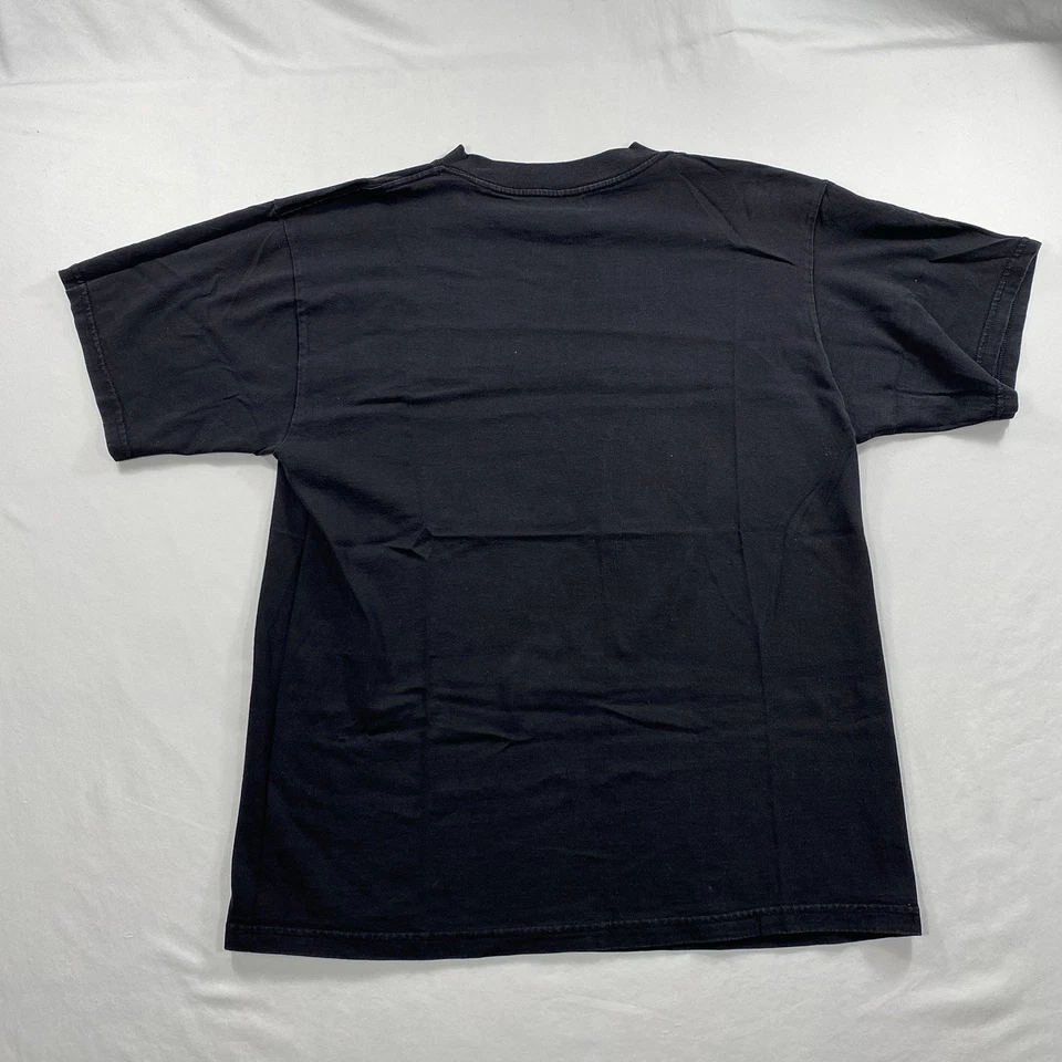 Camiseta De Colección Años 90 Baltimore Ravens Logo 7 Para Hombre Grande Negra Algodón EE. UU. NFL Foto 4 de 4