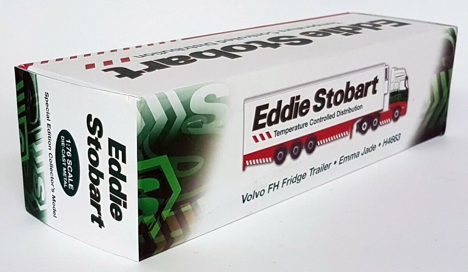 Atlas 1/76 - Volvo FH Fridge Trailer Emma Jade H4663 Eddie Stobart Truck - Image 2 of 3