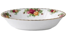 9" Oval Vegetable Server Bowl Old Country Roses ROYAL ALBERT  England RARE!