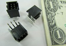 Lot 20 Molex Right Angle 6-Pin Male Rectangular Connector Header 2.54 0901303106