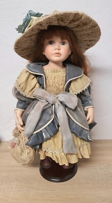 Künstlerpuppe Porzellanpuppe Doll Ashton Drake 50 cm Sammler Rarität Vintage