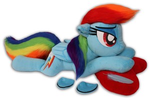 rainbow dash life size plush