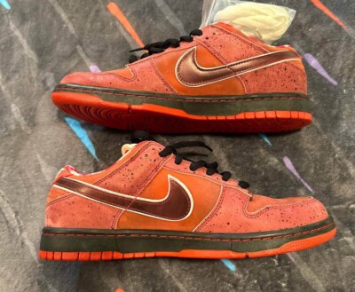 🦞NEW Concepts x Nike SB Dunk Low Red Lobster DS size 10.5; 313170